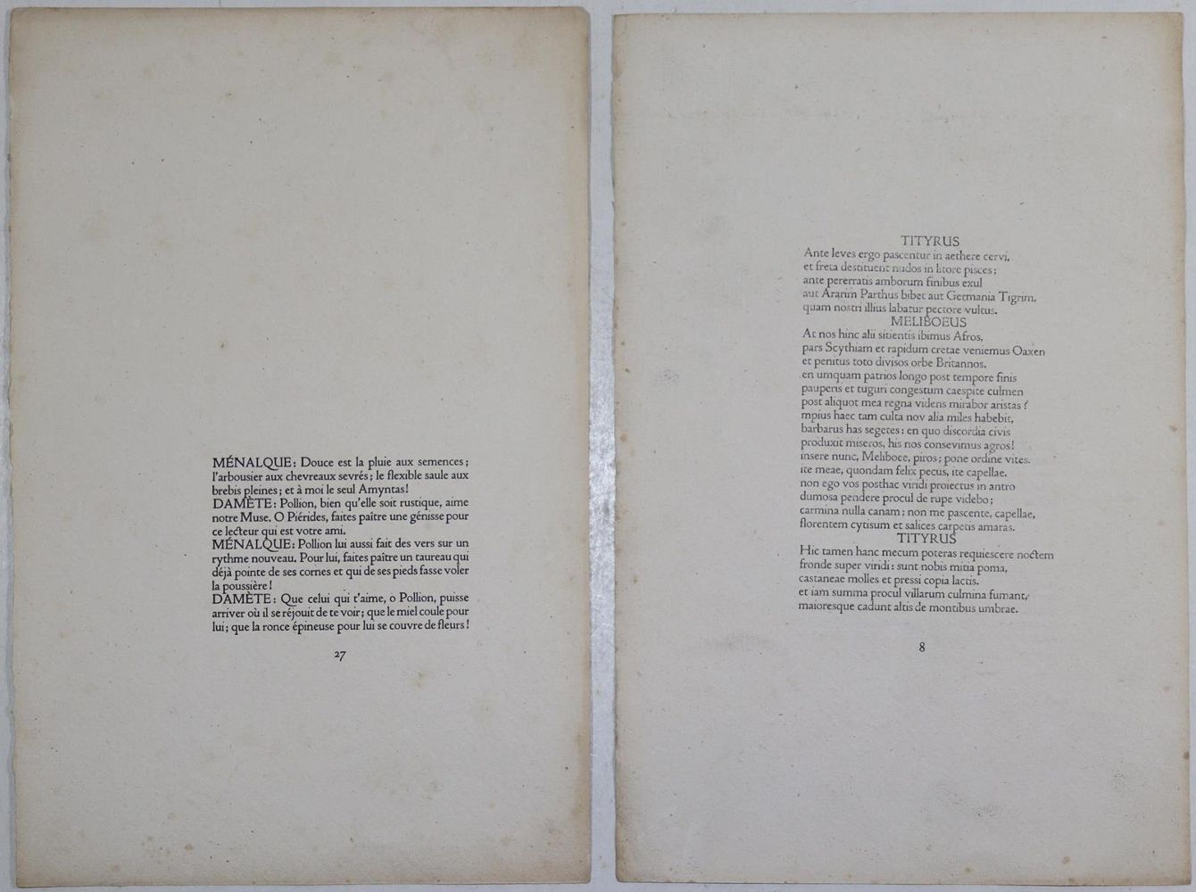 Große Abbildung Nr.2: 133-963 Probedrucke.: (Cranach-Presse)
