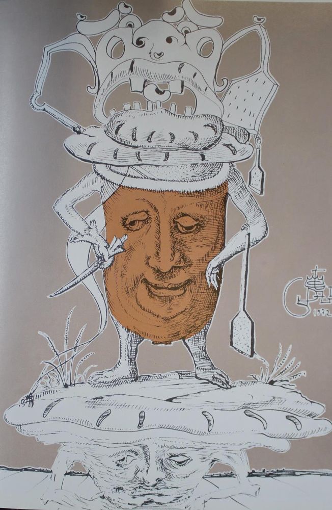 Große Abbildung Nr.2: 133-966 Dali,S.: (Literatur und illustrierte Bücher 20.Jahrhundert - Alte Literatur in modernen Ausgaben)