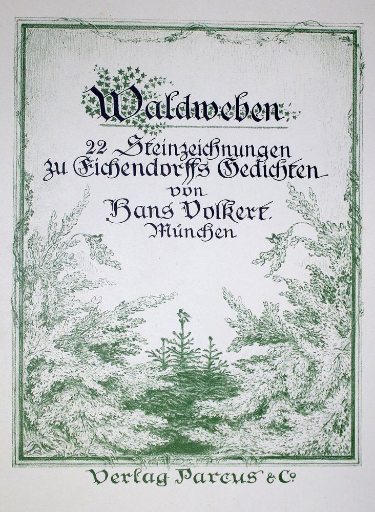 Große Abbildung Nr.1: 133-977 Volkert,H.: (Eichendorff)