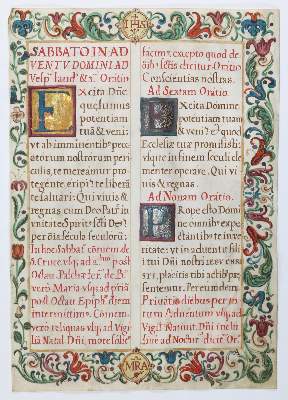 Bild Nr.1: 133-100 Brevier.: (Handschriften)