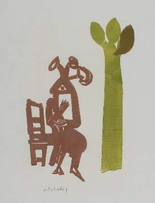 Bild Nr.10: 133-1007 Grieshaber,HAP.: (Literatur und illustrierte Bücher 20.Jahrhundert - Alte Literatur in modernen Ausgaben)
