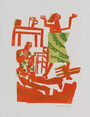 Bild Nr.11: 133-1007 Grieshaber,HAP.: (Literatur und illustrierte Bücher 20.Jahrhundert - Alte Literatur in modernen Ausgaben)
