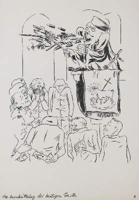 Bild Nr.1: 133-1012 Grosz,G.: (Literatur und illustrierte Bücher 20.Jahrhundert - Alte Literatur in modernen Ausgaben)