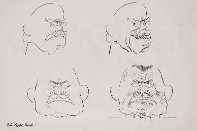 Bild Nr.2: 133-1012 Grosz,G.: (Literatur und illustrierte Bücher 20.Jahrhundert - Alte Literatur in modernen Ausgaben)
