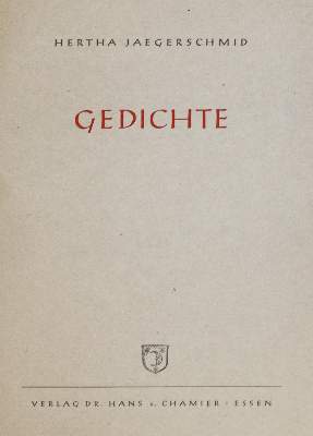 Bild Nr.2: 133-1044 Jaegerschmid,H.: (Literatur und illustrierte Bücher 20.Jahrhundert - Alte Literatur in modernen Ausgaben)