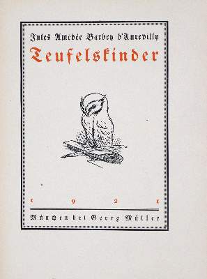 Bild Nr.2: 133-1061 Barbey d'Aurevilly,J.A.: (Kubin)