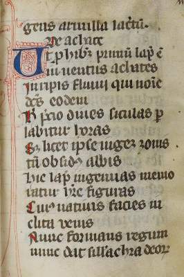 Bild Nr.1: 133-110 (Marbodus Redonensis).: (Handschriften)