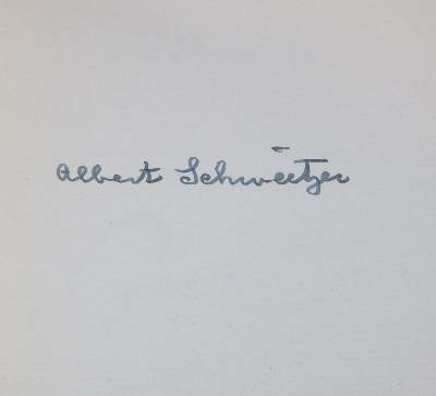Bild Nr.4: 133-1134 Schweitzer,A.: (Literatur und illustrierte Bücher 20.Jahrhundert - Alte Literatur in modernen Ausgaben)
