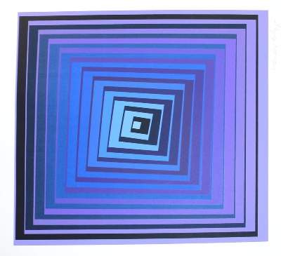 Bild Nr.17: 133-1153 Descartes,R.: (Vasarely)