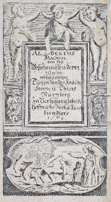 Bild Nr.4: 133-1192 Albertus Magnus:: (Medizin)