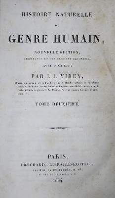 Bild Nr.1: 133-1193 Virey,J.J.: (Medizin, Anthropologie)