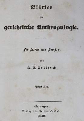 Bild Nr.1: 133-1201 Friedreich,J.B.: (Medizin)