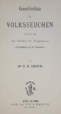 Bild Nr.1: 133-1214 Lersch,B.M.: (Medizin)