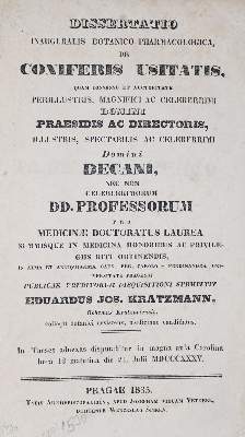 Bild Nr.1: 133-1220 Kratzmann,E.J.: (Medizin, Pharmazie)