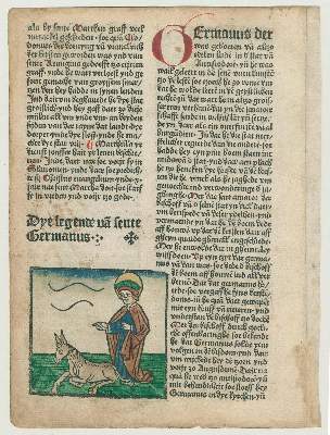 Bild Nr.1: 133-126 Inkunabel-Holzschnitt.: (Inkunabel)