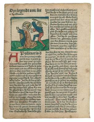 Bild Nr.2: 133-126 Inkunabel-Holzschnitt.: (Inkunabel)