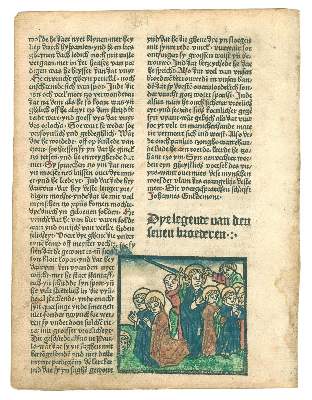 Bild Nr.3: 133-126 Inkunabel-Holzschnitt.: (Inkunabel)