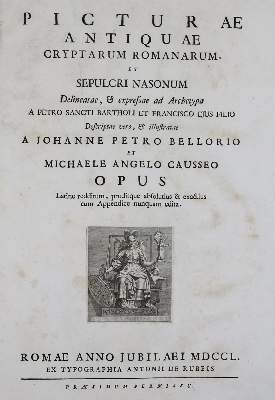 Bild Nr.2: 133-129 Bellori,G.P. u. M.A.Causseus (de la Chausse).: (Italien)