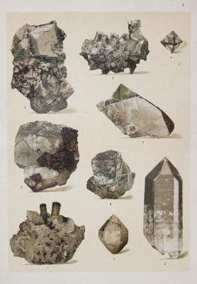 Bild Nr.1: 133-1307 Brauns,R.: (Verschiedene Gebiete - Varia, Geologie - Mineralogie u. Paläontologie)