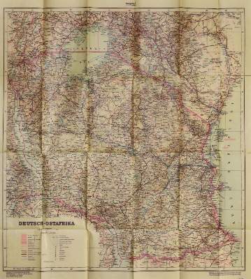 Bild Nr.1: 133-1353 Reichskarte: (Afrika, Ostafrika)
