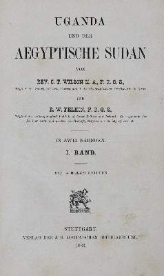 Bild Nr.3: 133-1356 Wilson,C.T. u. Felkin,R.W.: (Afrika)