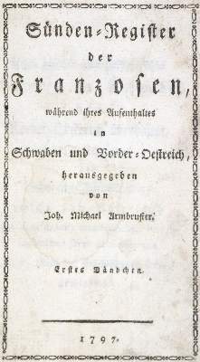 Bild Nr.1: 133-1409 Armbruster,J.M.: (Deutschland, Baden-Württemberg)