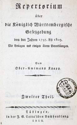 Bild Nr.1: 133-1419 Knapp,(G.).: (Deutschland, Baden-Württemberg)