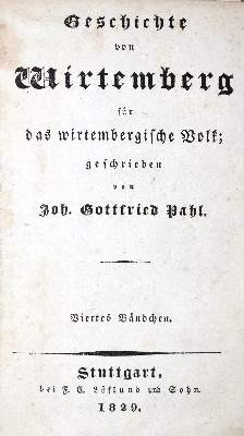 Bild Nr.1: 133-1429 Pahl,J.G.: (Deutschland, Baden-Württemberg)