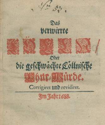 Bild Nr.1: 133-144 (Leibniz,G.W.): (Köln)
