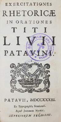 Bild Nr.1: 133-153 Livius,T.: (Alte Drucke, Handschriften und Theologie)
