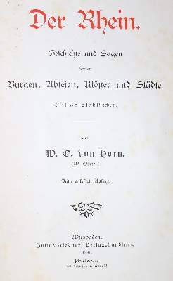 Bild Nr.1: 133-1530 Horn,W.O.v. (d.i. W.Oertel).: (Deutschland, Rheinlande)