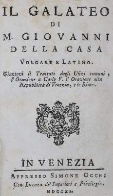 Bild Nr.1: 133-1576 Della Casa,G.: (Italien)