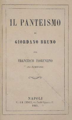 Bild Nr.1: 133-1579 Fiorentino,F.: (Italien, Giordano Bruno)