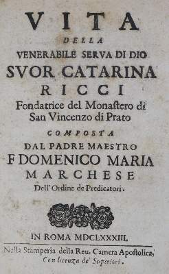 Bild Nr.1: 133-1581 Marchese,D.M.: (Italien, Katharina von Ricci)