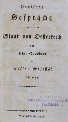 Bild Nr.1: 133-1598 Paulsen,(N.).: (Österreich)