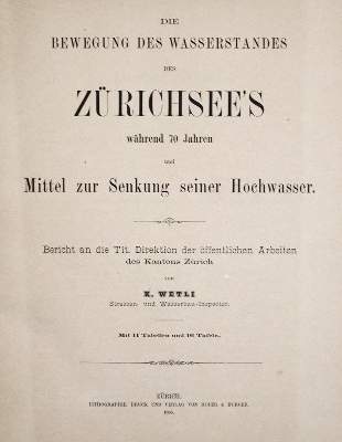 Bild Nr.1: 133-1608 Wetli,K.: (Schweiz, Zürich)