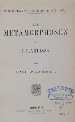 Bild Nr.2: 133-1613 Weyprecht,K.: (Verschiedene Länder - Geschichte, Arktis-Antarktis-Nordländer)