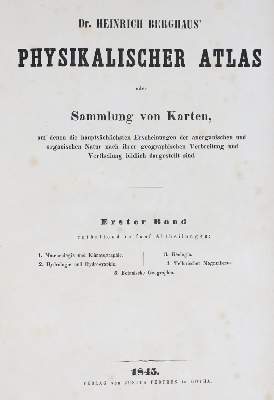 Bild Nr.5: 133-1615 Berghaus,H.: (Verschiedene Länder - Geschichte, Atlanten)