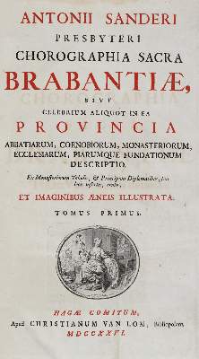 Bild Nr.1: 133-1630 Sanderus,A.: (Verschiedene Länder - Geschichte, Benelux)