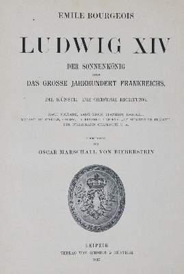 Bild Nr.1: 133-1640 Bourgeois,E.: (Verschiedene Länder - Varia, Frankreich)