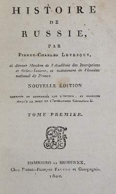 Bild Nr.1: 133-1670 Levesque,P.C.: (Verschiedene Länder - Geschichte, Russland)