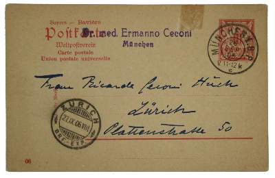 Bild Nr.1: 133-1700 Ceconi, Ermanno,: (Autographen)