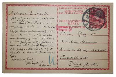 Bild Nr.1: 133-1705 Hann, Julius von,: (Autographen)