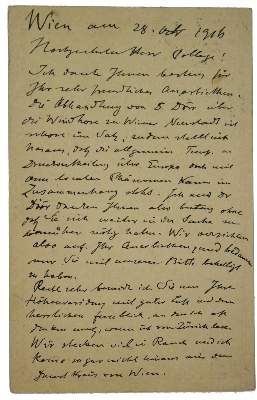 Bild Nr.2: 133-1705 Hann, Julius von,: (Autographen)