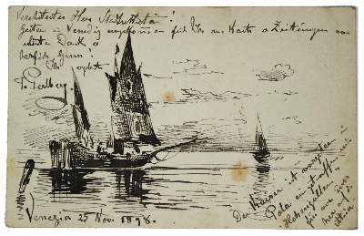 Bild Nr.1: 133-1717 Perlberg, Friedrich,: (Autographen)