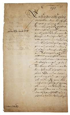 Bild Nr.1: 133-1730 Thümmel, Moritz August von,: (Autographen)