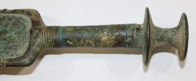 Bild Nr.3: 133-1737 Bronzeschwert.: (Varia, Ausgrabungen)