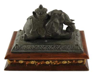 Bild Nr.1: 133-1744 Briefbeschwerer Elefant.: (Varia)