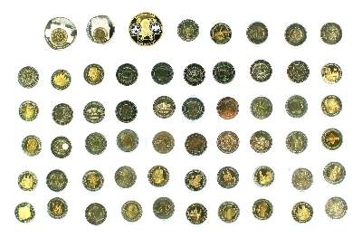 Bild Nr.2: 133-1766 Münzsammlung.: (Varia, Numismatik u. Siegelkunde, Medaillen)