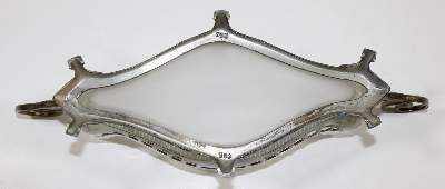 Bild Nr.3: 133-1788 Zinnschale mit Glaseinsatz: (Varia)